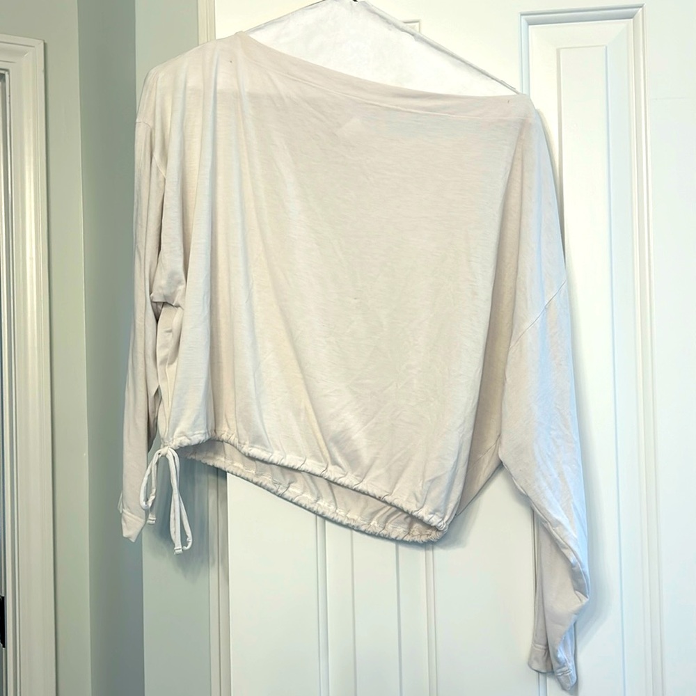 Athleta boot neck top small